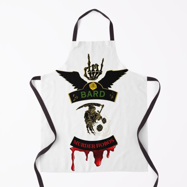 Item preview, Bard. Murder Hobos. Biker Style Patch  designed and sold by Ferndragons.