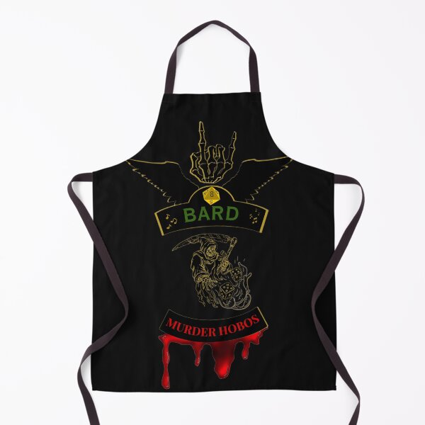 Item preview, Bard. Murder Hobos. Biker Style Patch  designed and sold by Ferndragons.