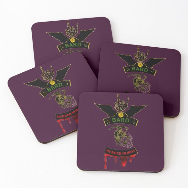 Item preview, Bard. Murder Hobos. Biker Style Patch  designed and sold by Ferndragons.
