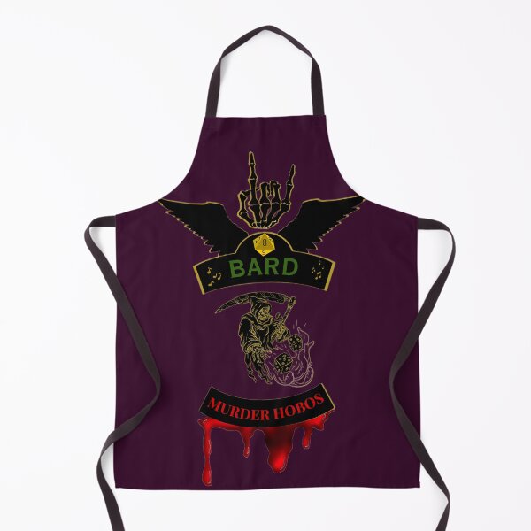 Item preview, Bard. Murder Hobos. Biker Style Patch  designed and sold by Ferndragons.