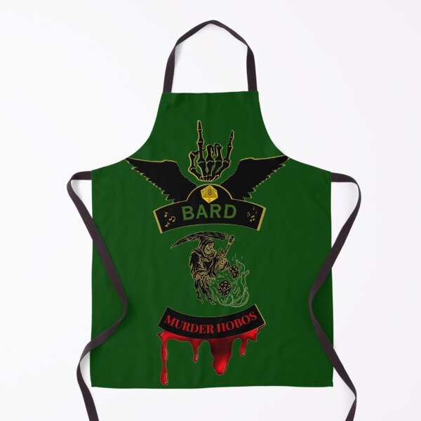 Item preview, Bard. Murder Hobos. Biker Style Patch designed and sold by Ferndragons.