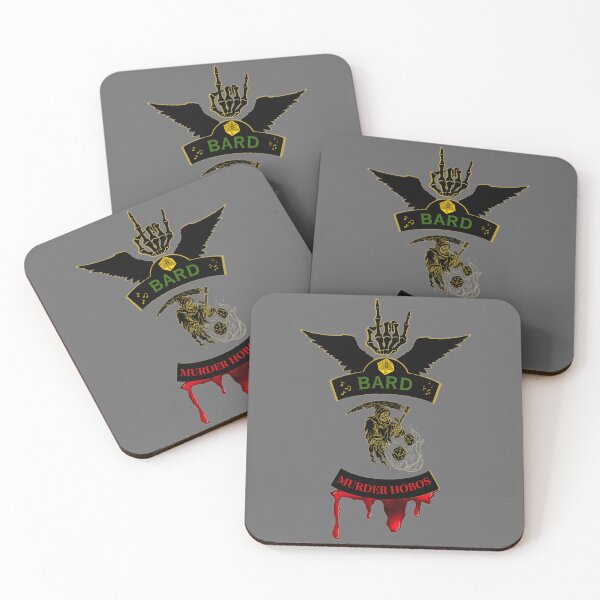 Item preview, Bard. Murder Hobos. Biker Style Patch  designed and sold by Ferndragons.