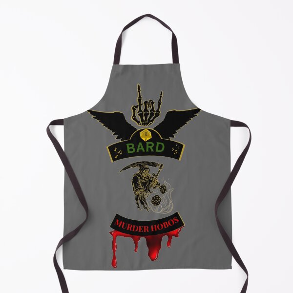 Item preview, Bard. Murder Hobos. Biker Style Patch  designed and sold by Ferndragons.