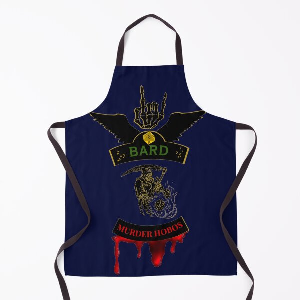 Item preview, Bard. Murder Hobos. Biker Style Patch  designed and sold by Ferndragons.