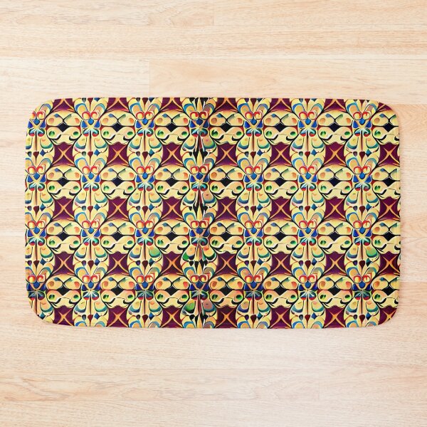 Item preview, Whimsical Wayfair Print Seamless Repeat Mid-Century Pattern Grid designed and sold by Zeporas Castle.
