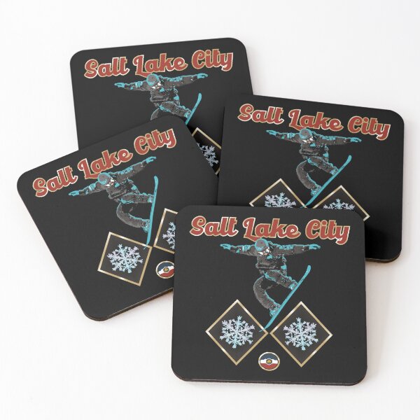 Item preview, Salt Lake City snowboarding flag designed and sold by studioss76.