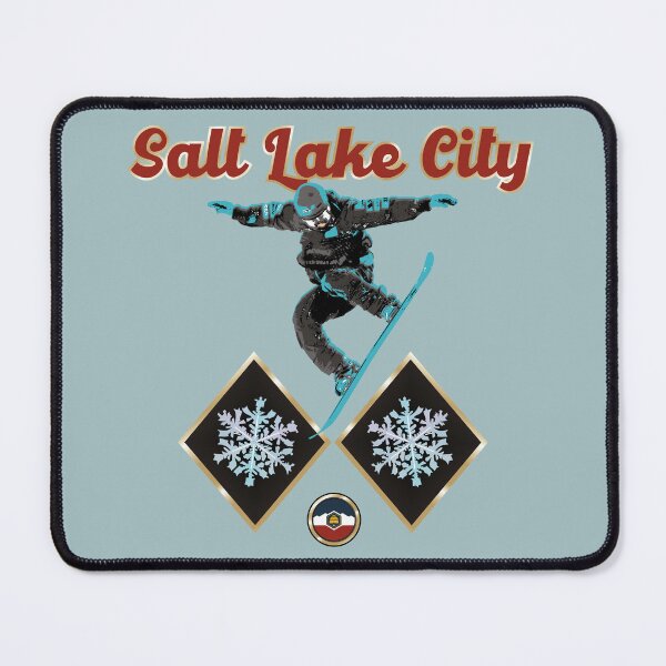 Item preview, Salt Lake City snowboarding flag designed and sold by studioss76.