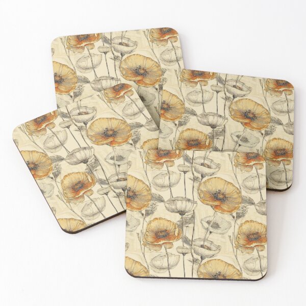 Item preview, Sketchy Girl- Floral Seamless Pattern designed and sold by LianaCreates.