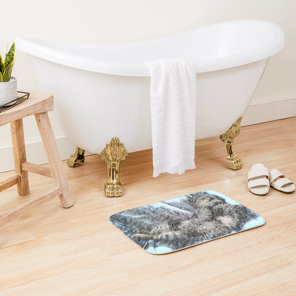 Item preview, Bath Mat designed and sold by ClickThisStudio.