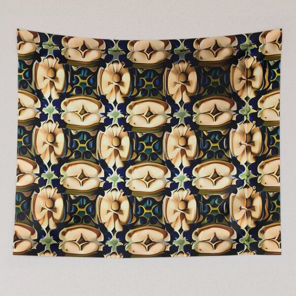 Item preview, Exquisite Seamless Pattern Majestic Repeat Mid-Century Grid Print designed and sold by Zeporas Castle.