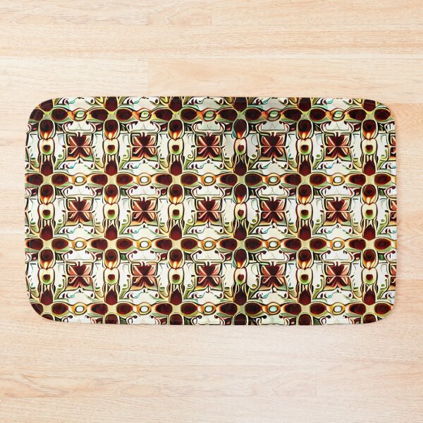 Item preview, Exquisite Seamless Pattern Majestic Repeat Mid-Century Grid Print designed and sold by Zeporas Castle.