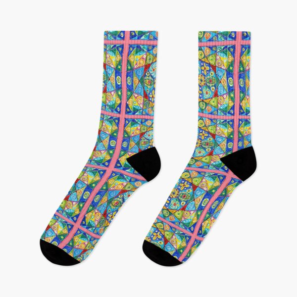 Aperçu de l'œuvre Un design vibrant et symétrique créée et vendue par annasofia.