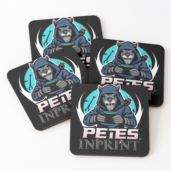 Item preview, INPRINT INK BLUE WOLF GAMER. designed and sold by inprintink.