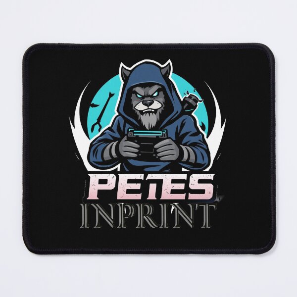 Item preview, INPRINT INK BLUE WOLF GAMER. designed and sold by inprintink.