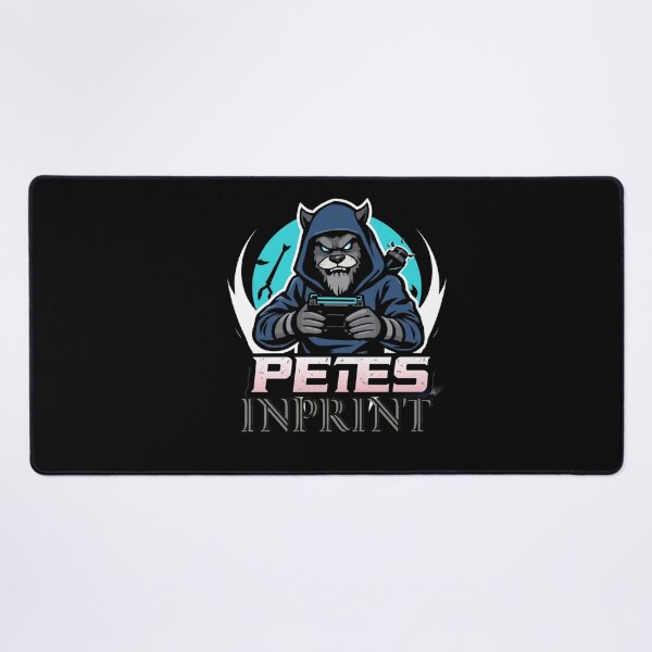 Item preview, INPRINT INK BLUE WOLF GAMER. designed and sold by inprintink.