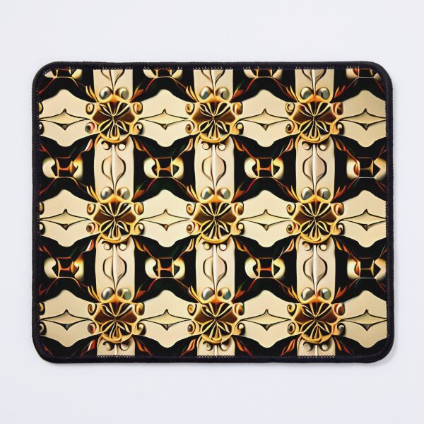 Item preview, Royal Seamless Pattern Grid Repeat Regal Mid-Century Print designed and sold by Zeporas Castle.