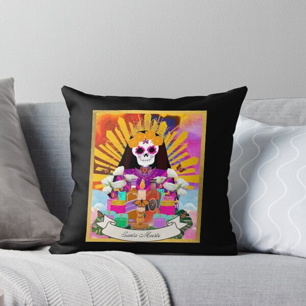Item preview, Regal Rainbow Santa Muerte designed and sold by artbyomega.