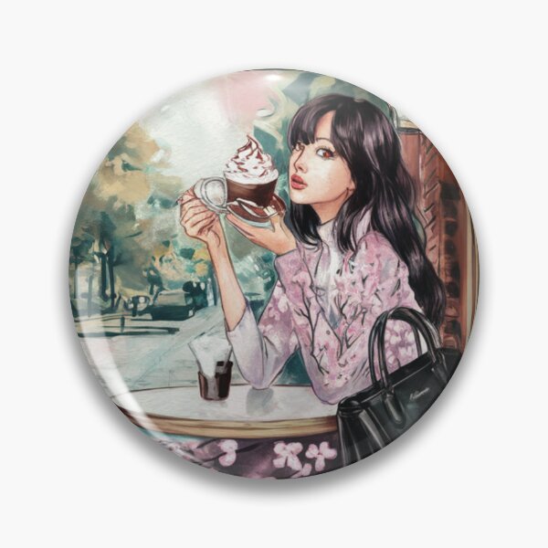 Artikelvorschau, Zeitgenössische Kunst - Lisa im Café entworfen und verkauft von CanvasCarousel.