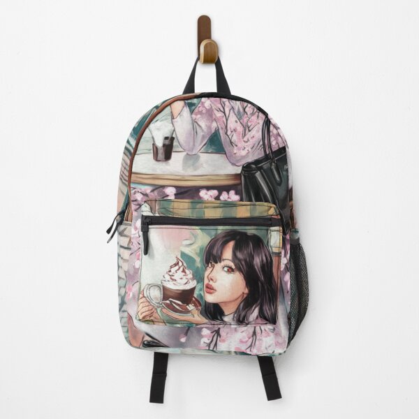 Item preview, Contemporary Art - Lisa At The Coffee Shop designed and sold by CanvasCarousel.
