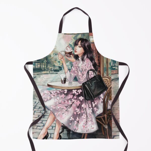 Item preview, Contemporary Art - Lisa At The Coffee Shop designed and sold by CanvasCarousel.