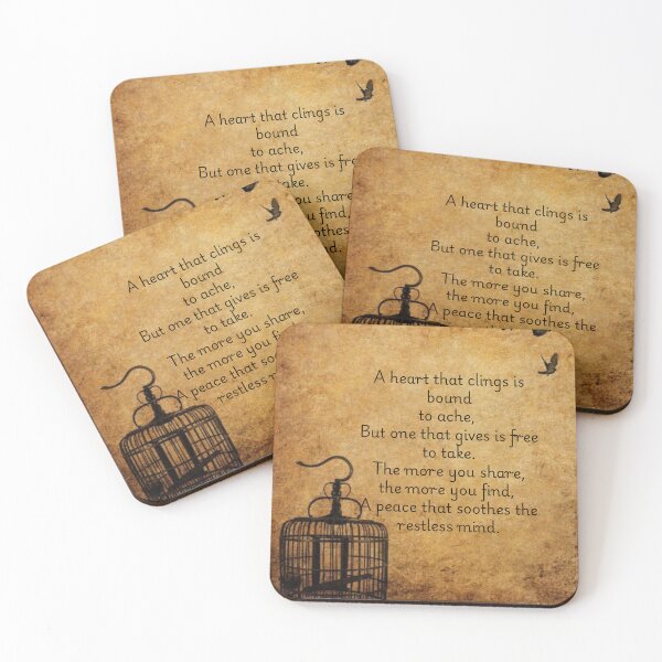 Item preview, Serenity and Love Poem designed and sold by Raha-Art .