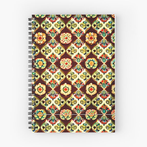 Item preview, Royal Diamond Regal Pattern Mid-Century Floral Tile Print designed and sold by Zeporas Castle.