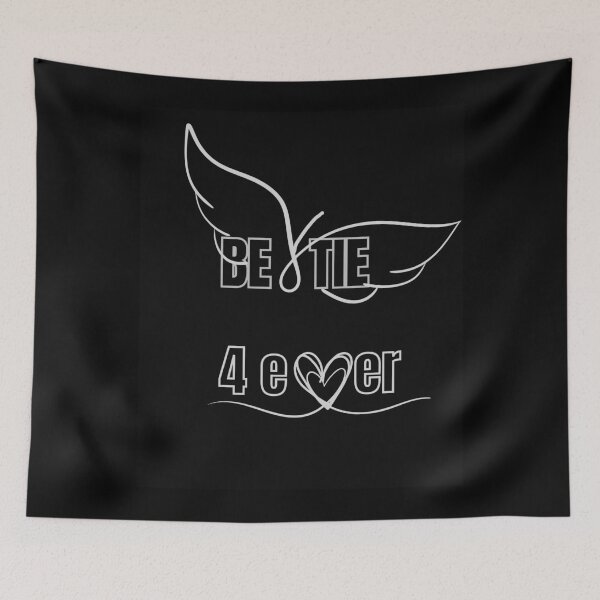 Item preview, Bestie 4 ever with wings and heart designed and sold by pracovniakejzi.