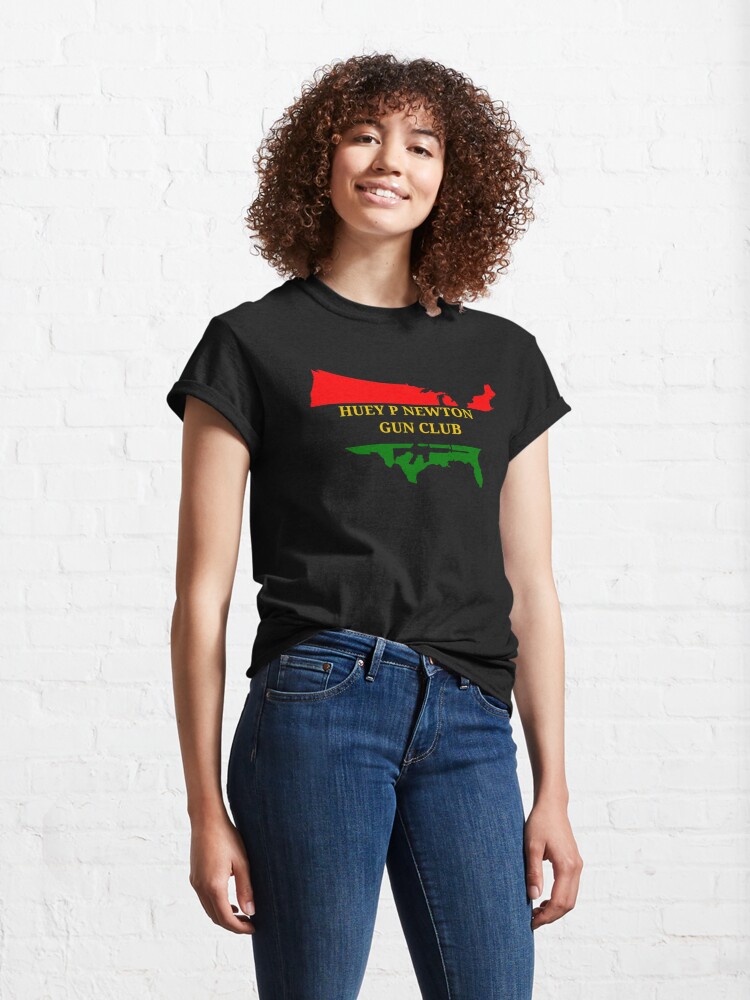 huey p newton gun club shirt