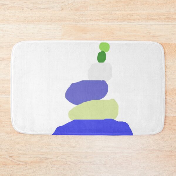 Item preview, Colorful Stack of Stylized Rocks in Abstract Arrangement designed and sold by Beautiful art store.