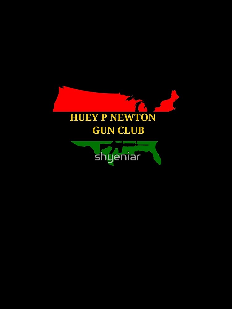 huey p newton gun club shirt