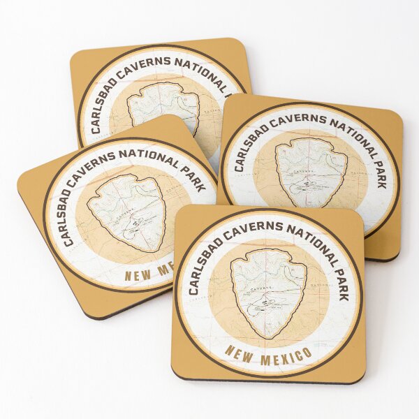 Item preview, Souvenir Map - Carlsbad Caverns National Park designed and sold by Willz Designz.