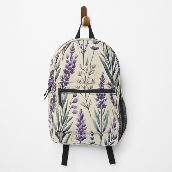 Item preview, Hand-Painted Lavender Seamless Pattern designed and sold by KittyKatto.