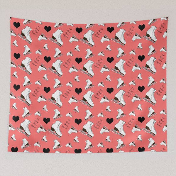 Item preview, Eat, Sleep, Skate Repeat-Bright Coral  designed and sold by PD-Skating.