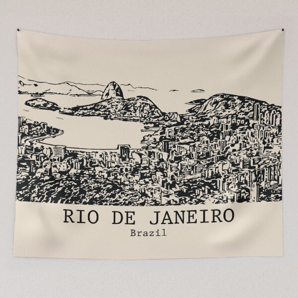 Item preview, Rio de Janeiro - Brazil designed and sold by Lakeric Cityscapes.