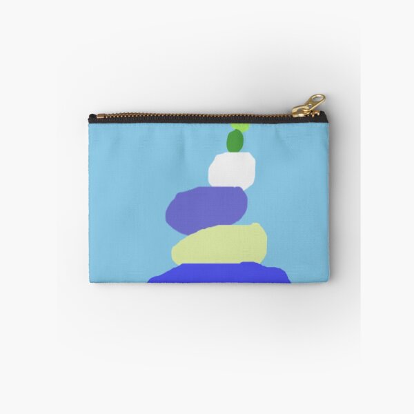 Item preview, Colorful Stack of Stylized Rocks in Abstract Arrangement designed and sold by Beautiful art store.