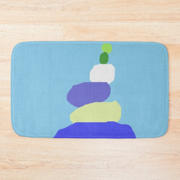 Item preview, Colorful Stack of Stylized Rocks in Abstract Arrangement designed and sold by Beautiful art store.