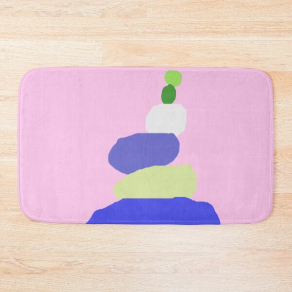 Item preview, Colorful Stack of Stylized Rocks in Abstract Arrangement designed and sold by Beautiful art store.