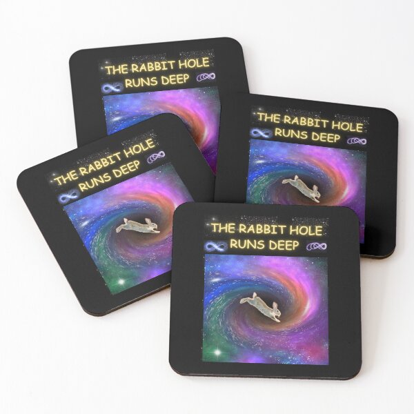 Item preview, The Rabbit Hole Runs Deep designed and sold by Planet Agora.