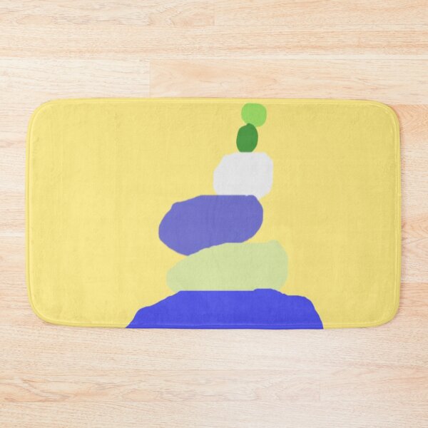 Item preview, Colorful Stack of Stylized Rocks in Abstract Arrangement designed and sold by Beautiful art store.