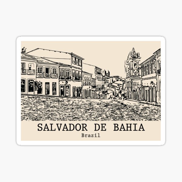 Item preview, Salvador de Bahia - Brazil designed and sold by Lakeric.