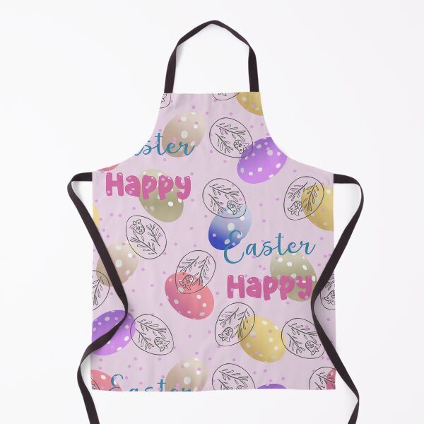Item preview, Happy Easter Decorative Background Design Hand-Drawn Easter Egg and Spring Leaf Pattern designed and sold by Anastasiia Yurevych.