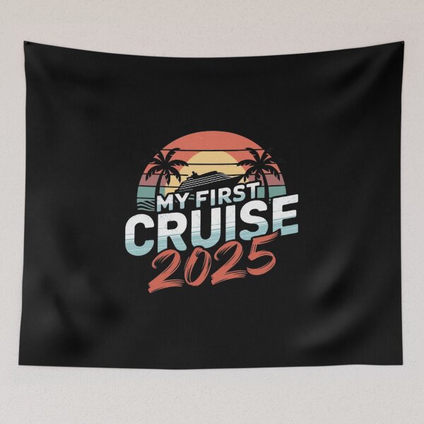 Item preview, My first cruise 2025 designed and sold by Mateusz Majcherek.