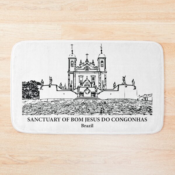 Item preview, Sanctuary of Bom Jesus do Congonhas - Brazil designed and sold by Lakeric Cityscapes.