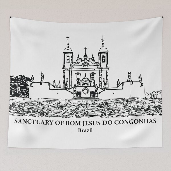 Item preview, Sanctuary of Bom Jesus do Congonhas - Brazil designed and sold by Lakeric.
