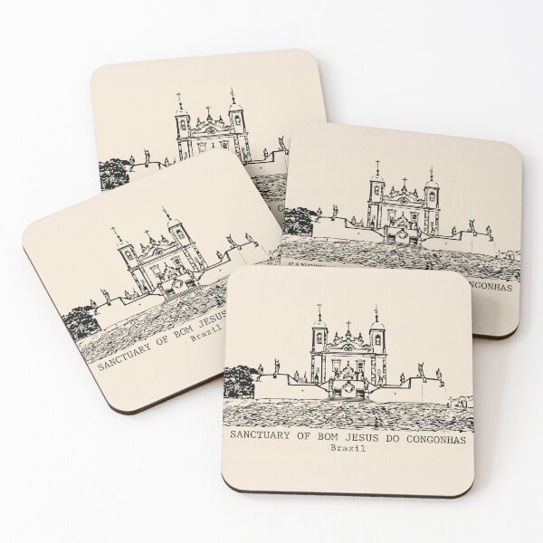 Item preview, Sanctuary of Bom Jesus do Congonhas - Brazil designed and sold by Lakeric Cityscapes.