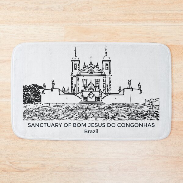 Item preview, Sanctuary of Bom Jesus do Congonhas - Brazil designed and sold by Lakeric Cityscapes.