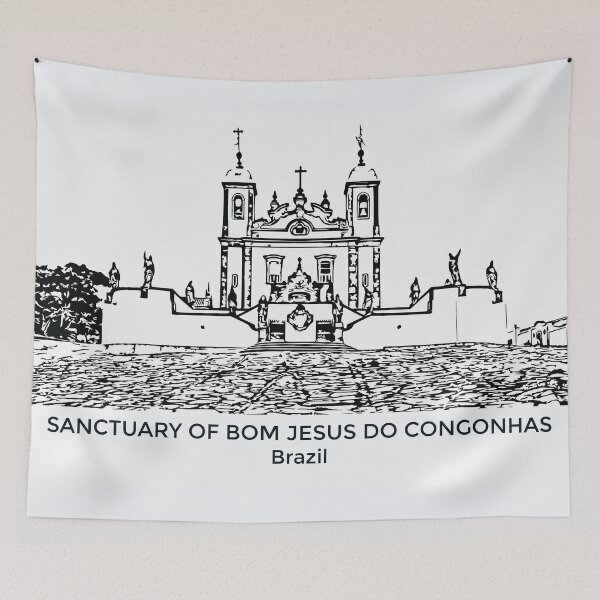 Item preview, Sanctuary of Bom Jesus do Congonhas - Brazil designed and sold by Lakeric.