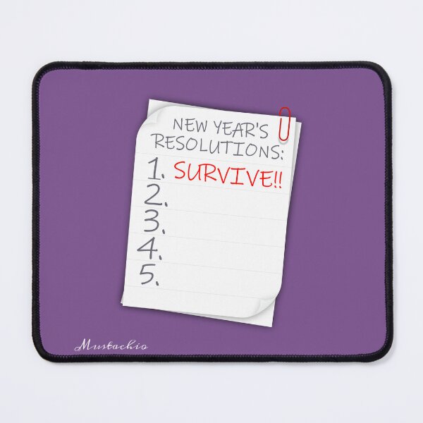 Item preview, New Years Resolution designed and sold by Mustachio-Draws.