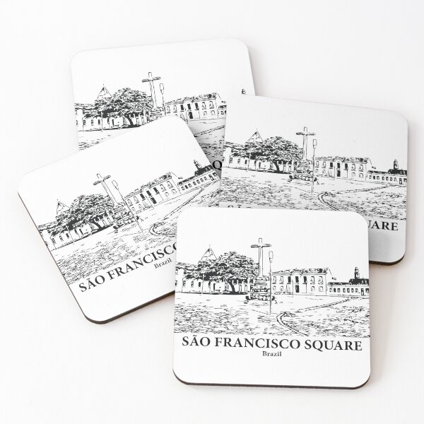 Item preview, São Francisco Square - Brazil designed and sold by Lakeric Cityscapes.
