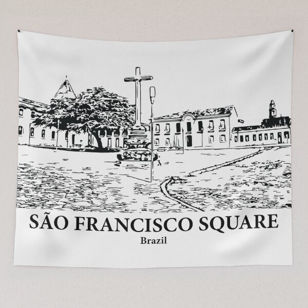 Item preview, São Francisco Square - Brazil designed and sold by Lakeric.